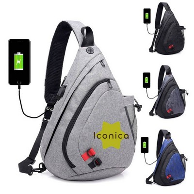 Crossbody Sling Bag Chest Backpack