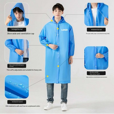 Eva Reusable Rain Ponchos