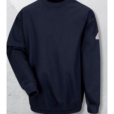 Bulwark™ Men's Crewneck Fleece Sweatshirt - Navy Blue