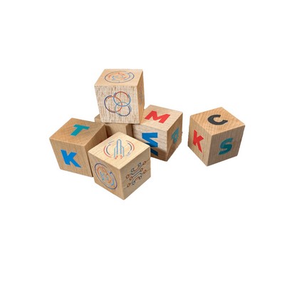 1" Wood Inspiration Cube