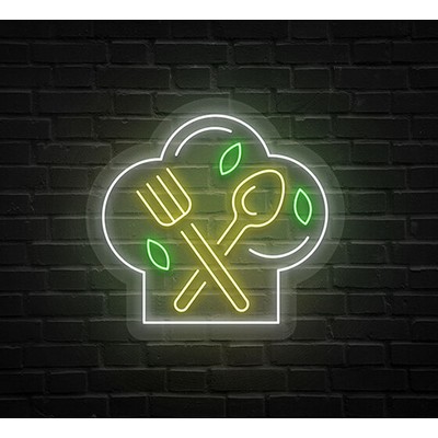 Kitchen Restaurant Open Neon Sign