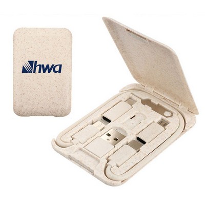 6-in-1 Charging Cable Storage Box