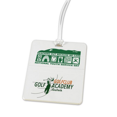 Rectangle Golf Tag