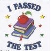 I Passed The Test Stock Temporary Tattoo
