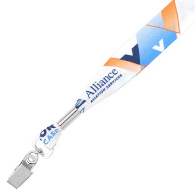 1" USA Dye Sublimated Lanyard