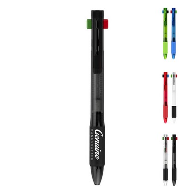 4-Ink Color Retractable Orbitor Ballpoint Pen