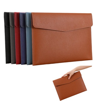 A4 PU Leather File Folder