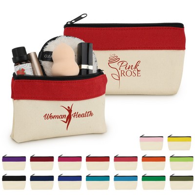 Cotton Canvas Utility Pouch