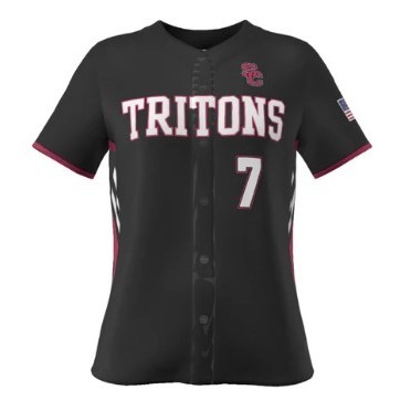 Rise Short Sleeve Full Button Softball Jersey (Select)