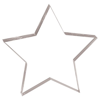 5" x 5" Clear Star Acrylic Paperweight