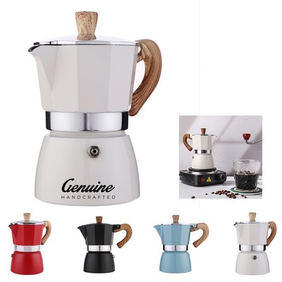 Italian Aluminum Stovetop Espresso Coffee Maker