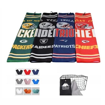 Full Color Waffle Golf Towel MOQ50