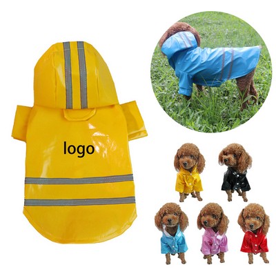 Pet Reflective Raincoat