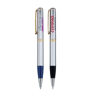 Edda Chrome Metal Pen, Ballpoint pen