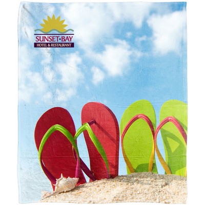 Polyester Epic Plush Sublimated Blanket