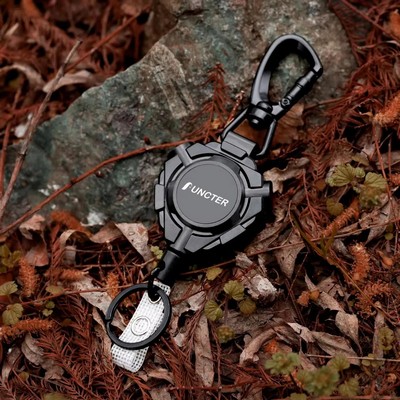 Outdoor Retractable Reel Key Holder ID Badge Holder Reel