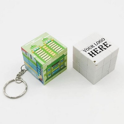 Mini 3x3 Keychain Cube