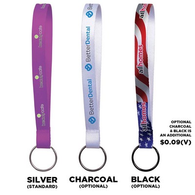 1/2" Sublimation Key Chain Lanyard (Factory Direct) 10-12 Weeks Ocean