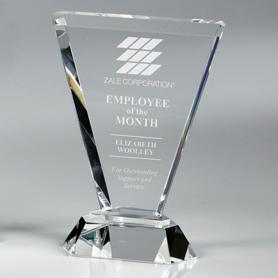 Vortex Clear - Small optical crystal award