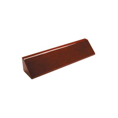 10.5" Rosewood Piano Finish Desk Wedge