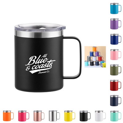 15oz Insulated Stainless Mug with Magnetic Slider Lid
