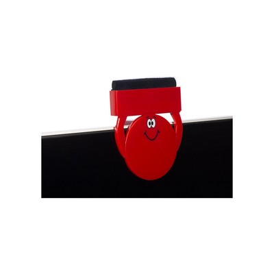Squeegee Clipster Webcam Cover And Screen Cleaner