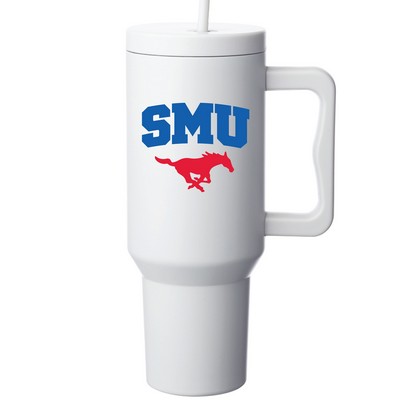 40 Oz. Penelope Stainless Steel Mug with straw