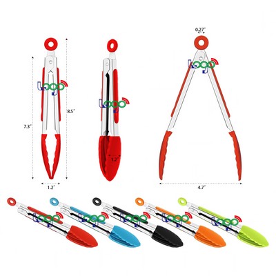 Mini Silicone Tongs