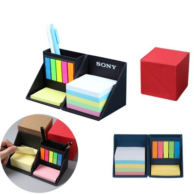 Multifunctional Pen Holder Note Box