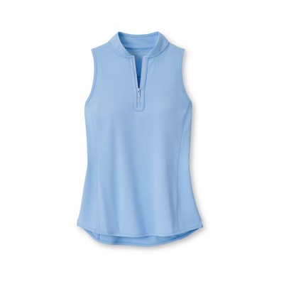 Peter Millar Women's Shirley Sleeveless Zip Polo