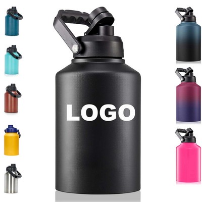 64 oz Stainless Steel Water Bottle