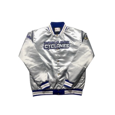 Satin Tackle Twill Baseball Jackets