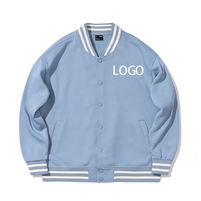 Unisex Casual Ccotton Baseball Jackets