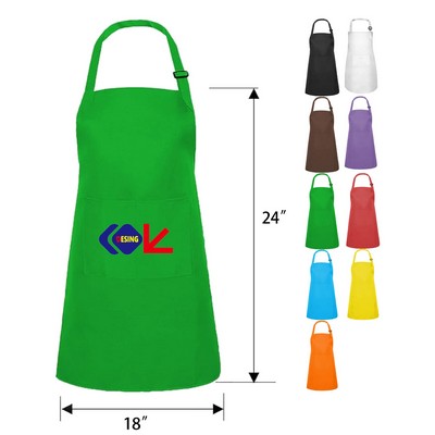 5-13 Years Old Kids Apron Chef Hat Sleeve Outfit Costume Toddler Girl Boy Aprons