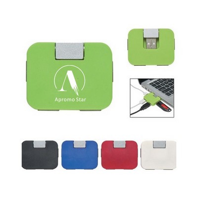 Rectangle 4-Port USB Hub