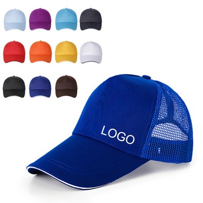 Cotton Blend Twill Pro Style Mesh Back Trucker Hat