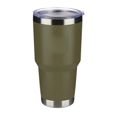 MaxImprint 30oz Stainless Steel Vacuum Tumbler with Lid