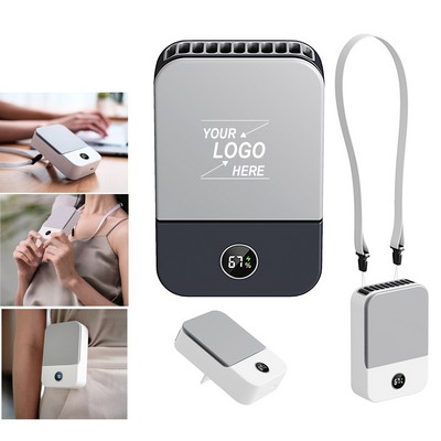 Rechargeable USB Neck Fan Portable
