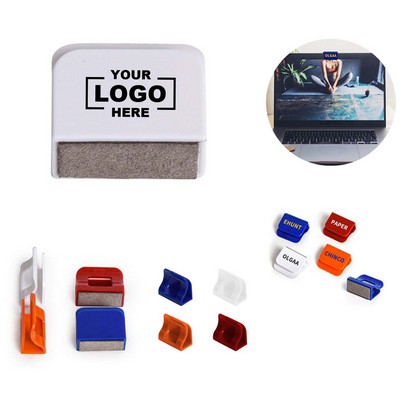 Webcam Privacy Cover & Screen Cleaner.