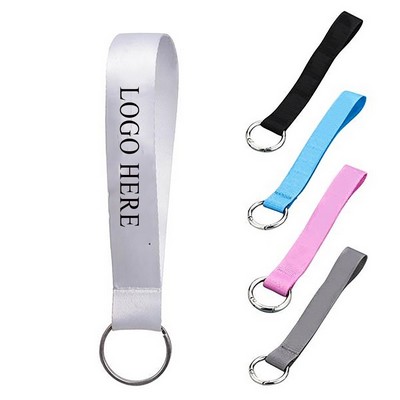 Nylon Wristlet Strap Key Chain