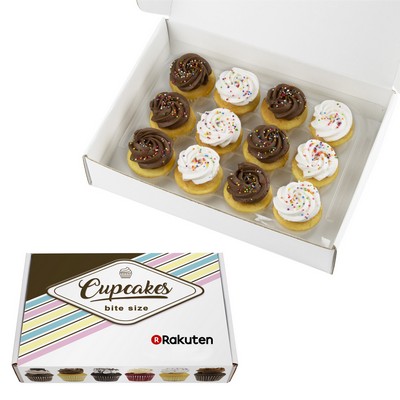 Signature Bite-Size Vanilla Assorted Cupcakes