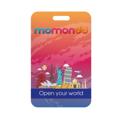 2 1/8" X 3 3/8" Plastic Identification Badge