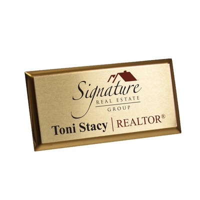 Picture Frame Name Badge