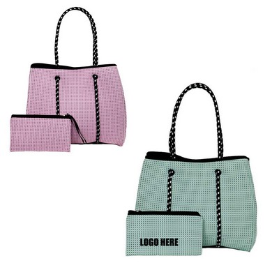 Neoprene Beach Tote Bags For Women