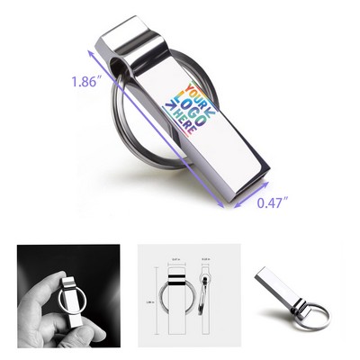 32GB Drive USB Drive Metal Flash Drive