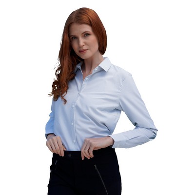 Vansport Women's Pinstripe Sandhill Dress Shirt
