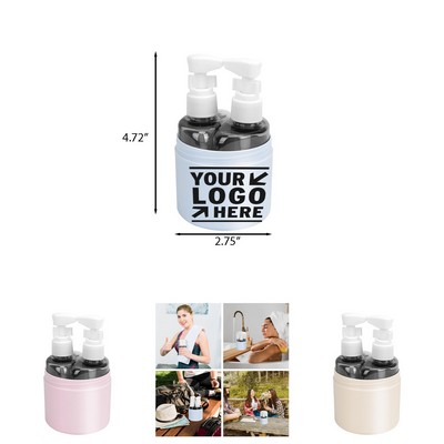 2 in 1 Travel Containers