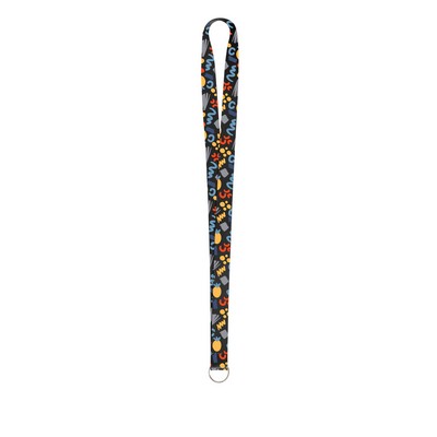 3/4" Full Color Custom Lanyard