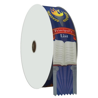 2" Principal's List Multicolor Ribbon Roll