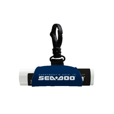 Neoprene Lip Balm Sleeve with SPF 15 Lip Balm
